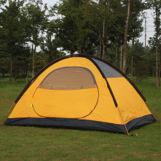 Outdoor Camping Tent - Double-Layer Aluminum Pole Design for Superior Durability