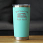 RV Having Fun Yet - Insulated Coffee Tumbler Cup with Sliding Lid - Stainless Steel Insulated Mug - Cute Outdoor Camping Mug