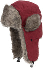 Sakkas Morgan Trapper Hat Ushanka Trooper Unisex Winter Faux Fur Ear Flap with Chin Strap, Warm Ski Snowboard Hunting Cap