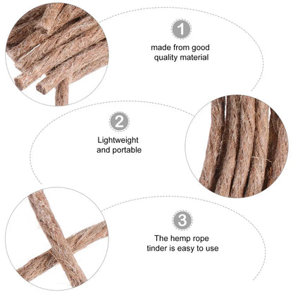 All-Weather Fire Starter Rope
