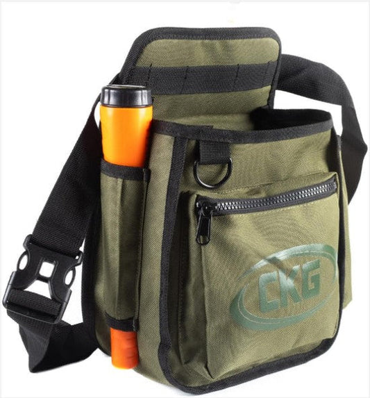 CKG Metal Detecting Bag Waist Digger Pouch Tools Bag for PinPointer