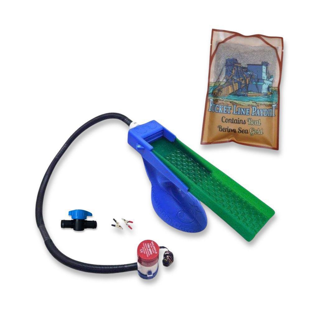 The Boss Clean Up Sluice Kit - Micro (2nd Gen) + Bering Sea Paydirt