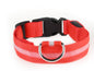 LED Dog Collar - Anti-Lost Rechargeable Safety Light-Up Collar for Night Walks