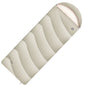 Cotton Envelope Portable Backpacking Sleeping Bag for Outdoor Camping with Compression Sack
